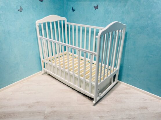 Pătuţ SKV-Company Beryozka (123001) Alb