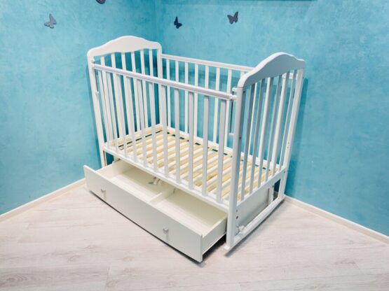 Pătuţ SKV-Company Beryozka (123001) Alb