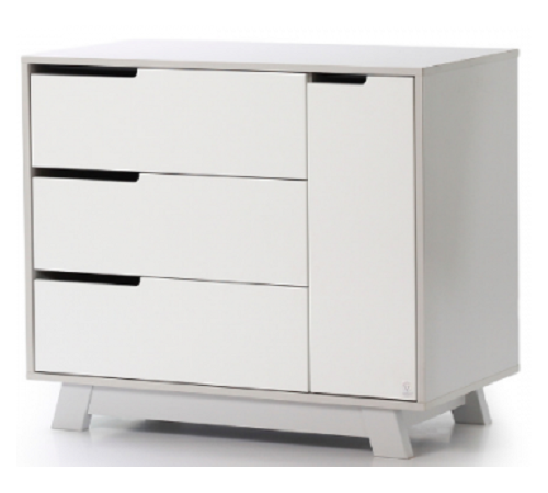 Veres Комод 900 Манхэттен белый/серый