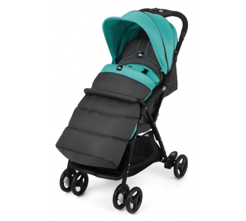 CAM Коляска Curvi 120 Бирюзовый/Серый