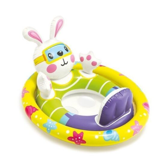 Детский надувной круг c ножками 76×58см, 3-4 лет