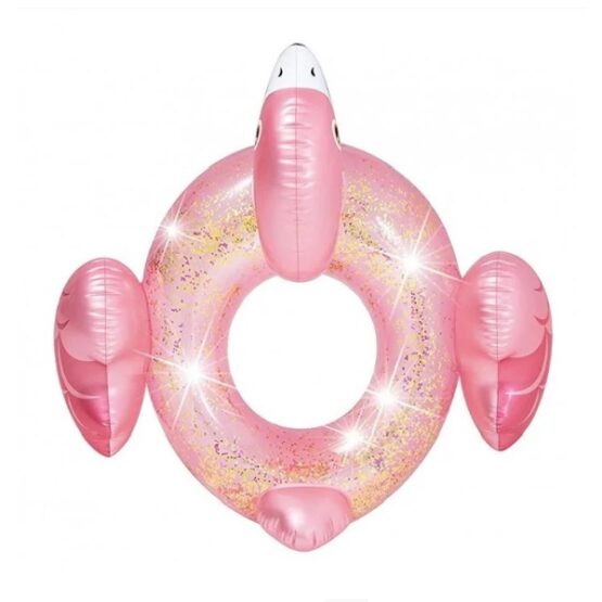 Cerc gonflabil FLAMINGO Glitter 99x89x71cm, 9+