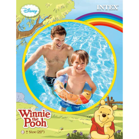 Cerc gonflabil WINNIE POOH 51cm, 3-6 ani