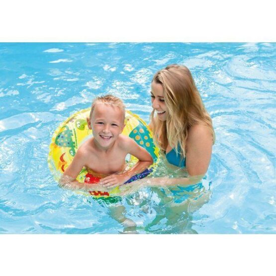 Cerc gonflabil d61cm, 6-10 ani, 3 modele