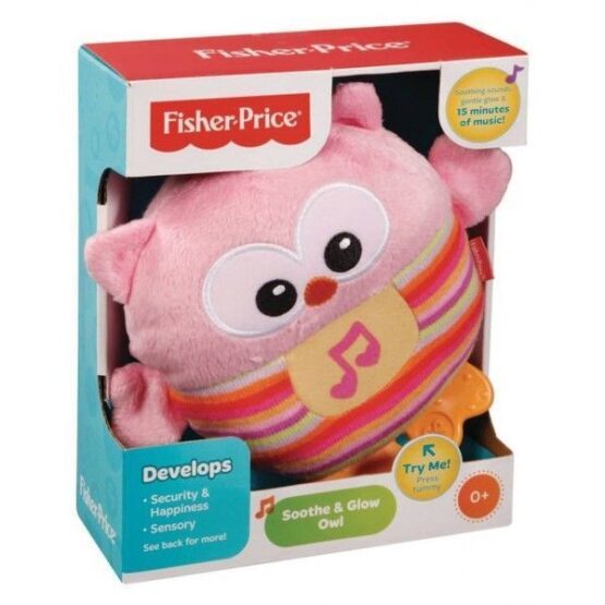 Fisher-Price Мягкий музыкальный ночник Сова