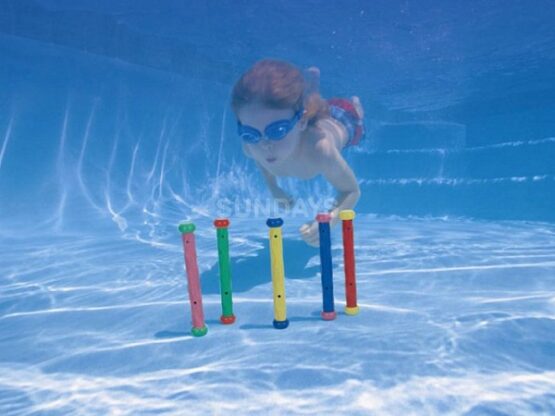 Jucarie Stickuri Nautice, 5 culori