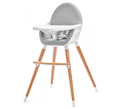 KinderKraft стульчик для кормления Fini серый