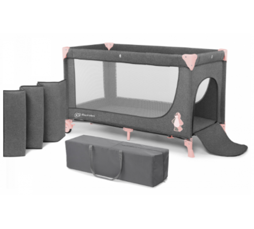 KinderKraft Манеж Joy розовый