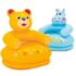 Scaun gonflabil HAPPY ANIMAL 65x64x79cm, 2 modele, 3-8 ani