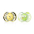 Suzete din silicon 2 buc. Tommee Tippee AnyTime 0-6 luni Verde