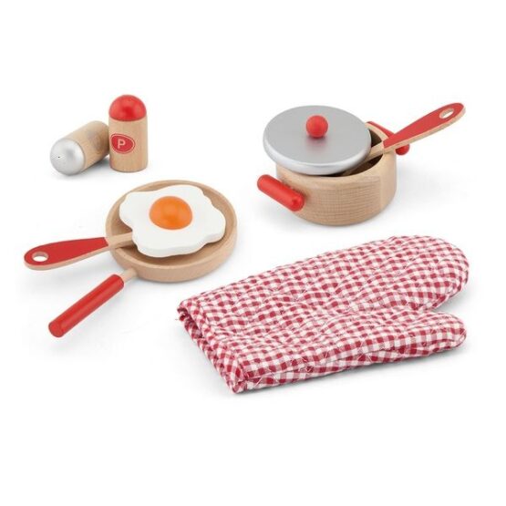 VIGA Cooking Tool Set – Red