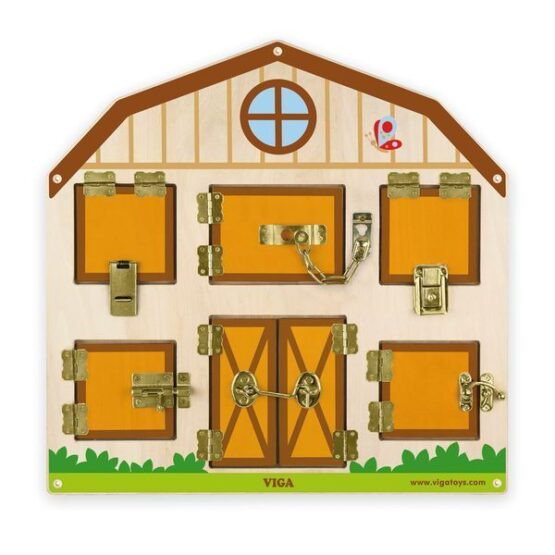 Настенная игрушка — открываем и закрываем