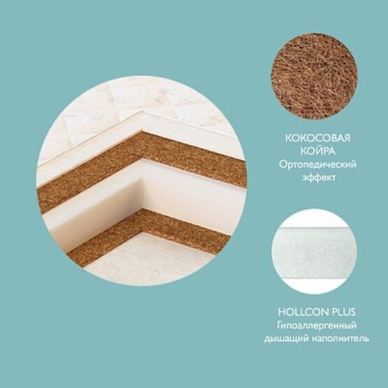 Saltea pentru copii Plitex Junior Ring 74x74x8cm