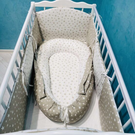 Set de lenjerie 3 elemente - Stelute Bej BTD