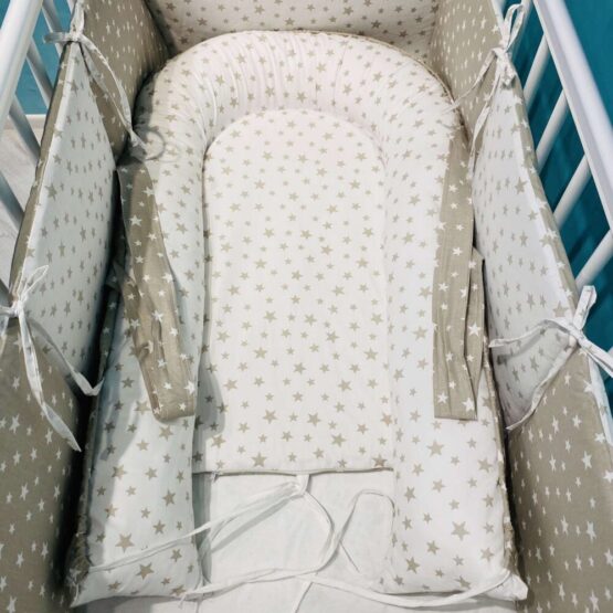 Set de lenjerie 3 elemente - Stelute Bej BTD