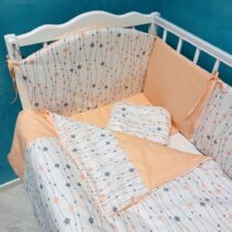 Set de lenjerie 8 elemente - Steluțe BTD