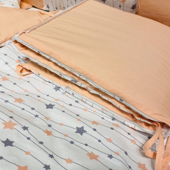 Set de lenjerie 8 elemente - Steluțe BTD