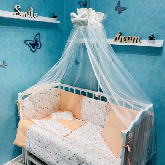 Set de lenjerie 8 elemente - Steluțe BTD