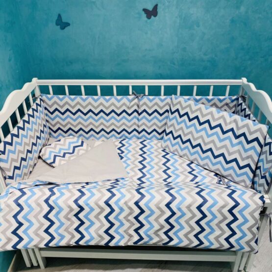 Set de lenjerie 8 elemente - ZigZag BTD