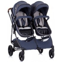Chipolino Carucior pentru gemeni Duo Smart KBDS02002DE Denim
