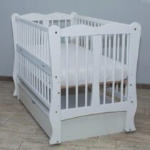 Pătuc Duboc Hvilka cu sertar, culoarea Alb