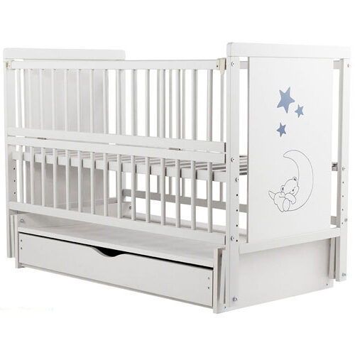 Pătuc Duboc Ursulet cu sertar, culoarea Alb (ultumul, vitrina, stare ideala)