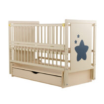 Pătuc Duboc Lux Stea cu sertar, culoarea Ivory