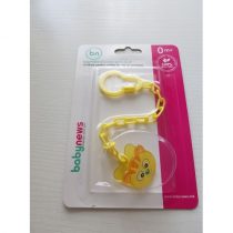 Clipsă-suport pentru suzetă cu lanț BabyNews