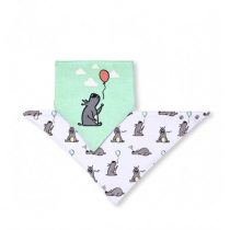 Eșarfă de piele și gât 2 în 1 -2 buc