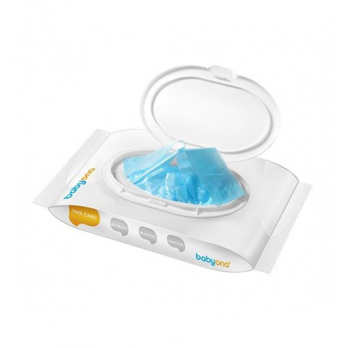 Ароматизированные пакетики для использованных памперсов 100 штук