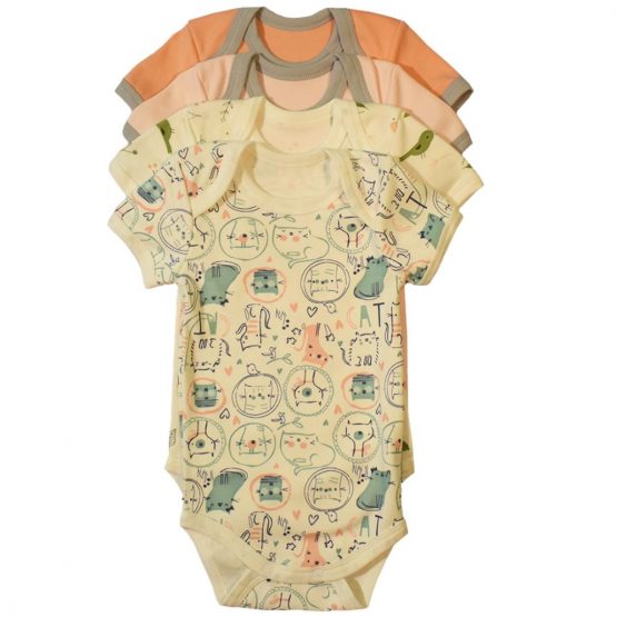 Набор детских бодиков (6-9 мес)