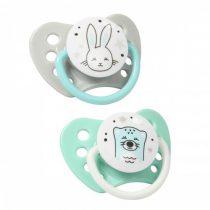 Set 2 suzete anatomice Natural Nursing din silicon 0-3 luni