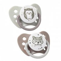 Set 2 suzete anatomice Natural Nursing din silicon 6-18 luni