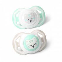 Set 2 suzete simetrice din silicon 3-6 luni (15)