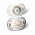 Set 2 suzete simetrice din silicon 3-6 luni (15)