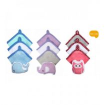 Set 3 manusi cu burete de baie FROTTE