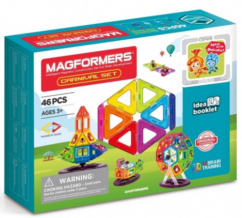Constructor magnetic Carnival (46 el.)
