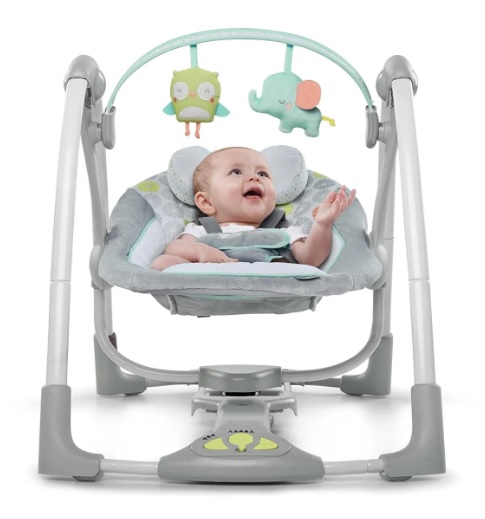 Leagan portabil Bright Starts Ingenuity Hugs & Hoots