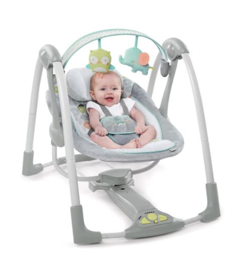 Leagan portabil Bright Starts Ingenuity Hugs & Hoots