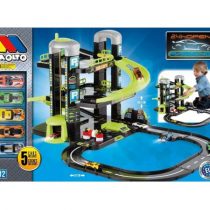 Set de joc cu 5 mașini Parcare 3 nivele