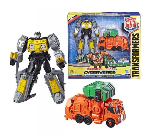 Transformatoare Cyberverse Spark Armor în sort.
