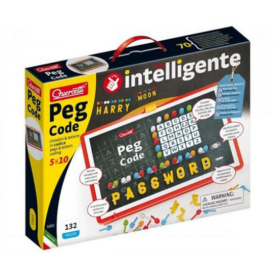 Joc educativ QUERCETTI Codare Peg, 5 – 10 ani, 130 piese