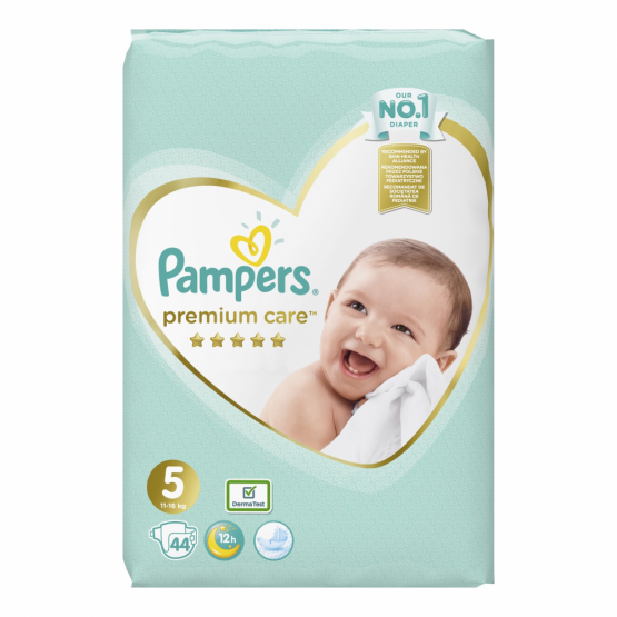 Подгузники Pampers Premium Care 5 (11-16 кг), 44 шт.