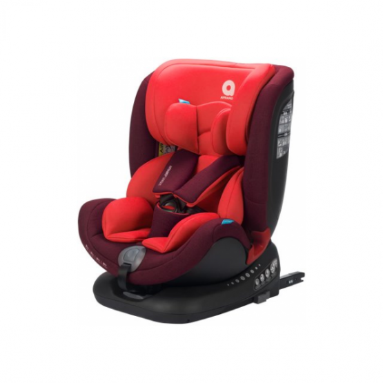Автокресла с поворотным механизмом с системой Isofix Apramo Unique Ruby Red 0-36 кг