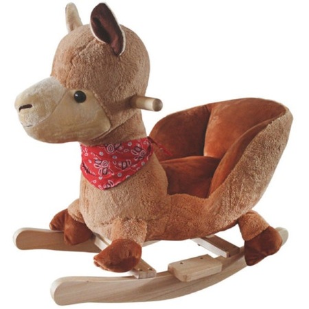 Balansoar cu sunete BabyGo Lama