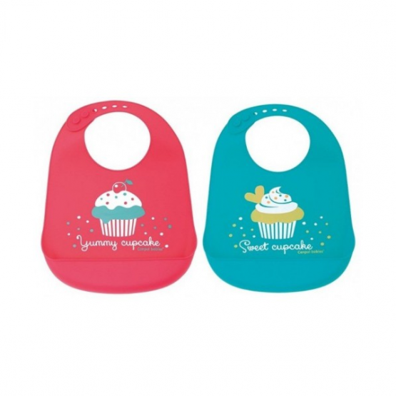 Canpol 74/020 Нагрудник силиконовый в асс.