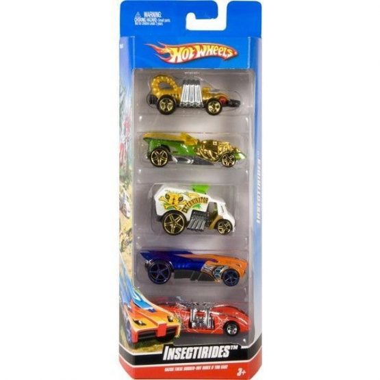 Hot Wheels Набор из 5-и базовых машинок (аcс).