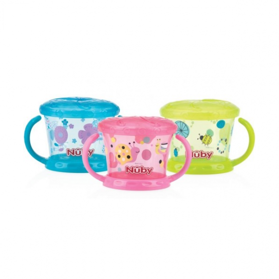 Nuby ID5564 Container pentru gustări (12 m+) in sort.