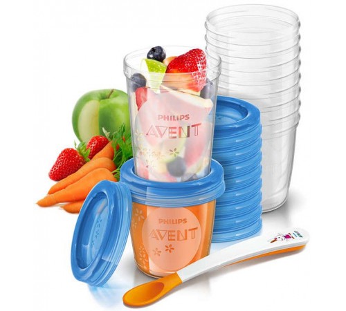 Avent SCF721/20 Контейнеры для хранения продуктов (20 шт.)