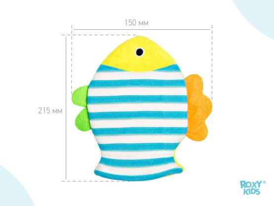 Burete-manusa de baie Roxy Kids Peste (RBS-006)